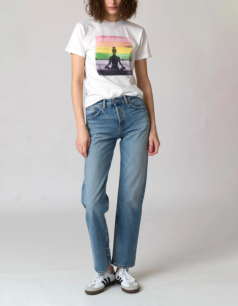Bedrucktes T-Shirt Peace of Mind Mushie