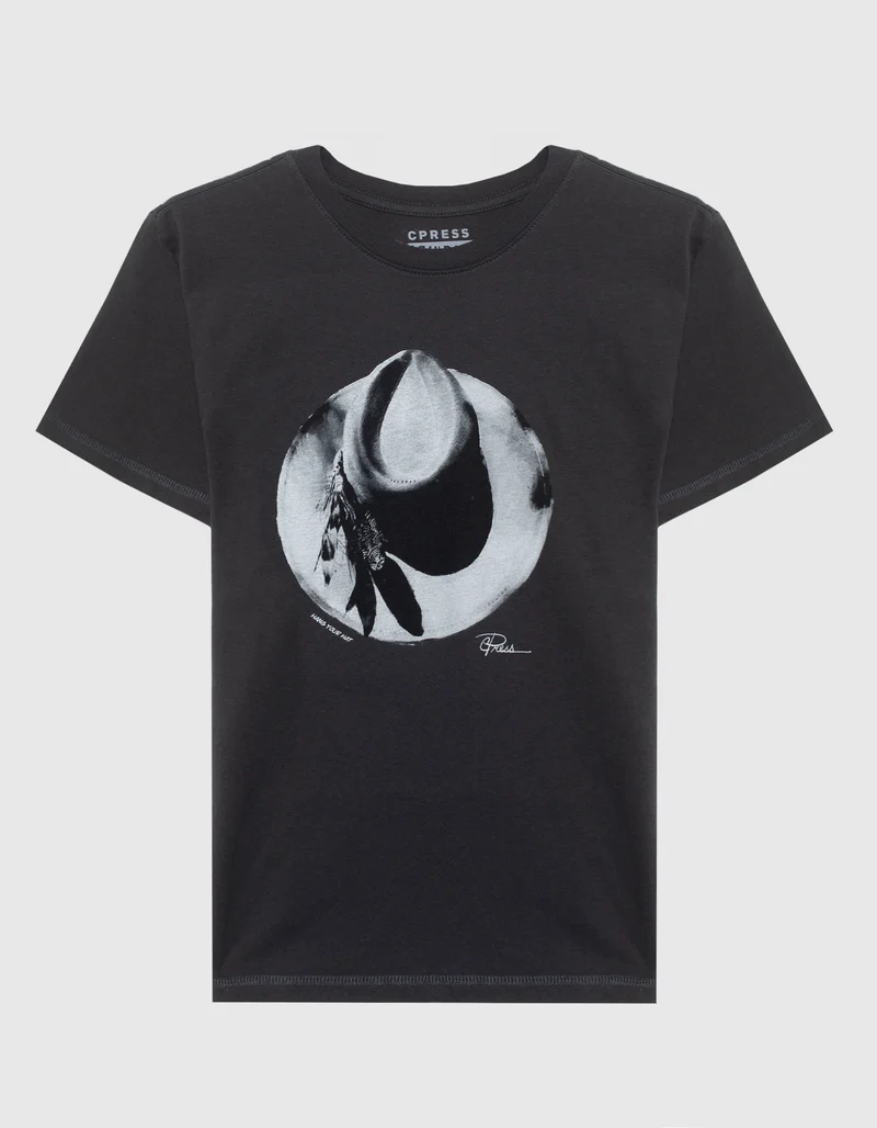 Bedrucktes T-Shirt Hang your Hat Mushie