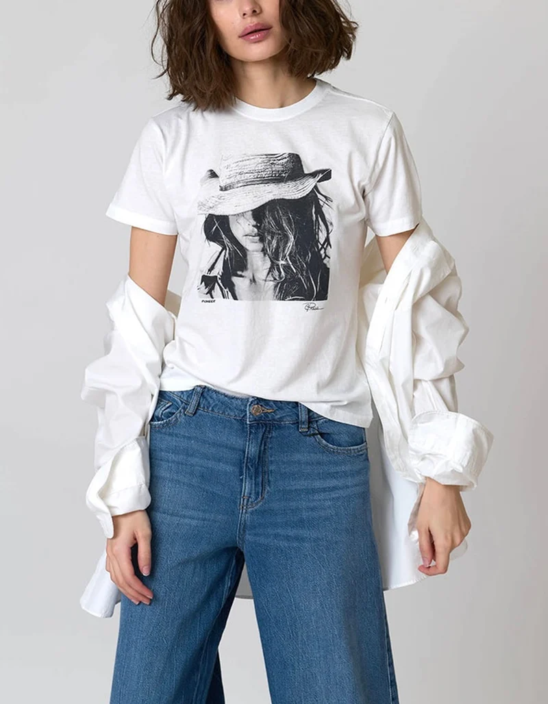 Bedrucktes T-Shirt Pioneer Mushie