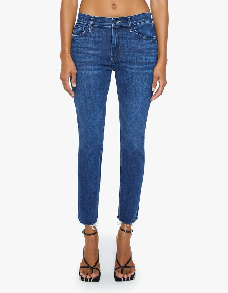 Skinny-Fit Jeans Dazzler Ankle Fray