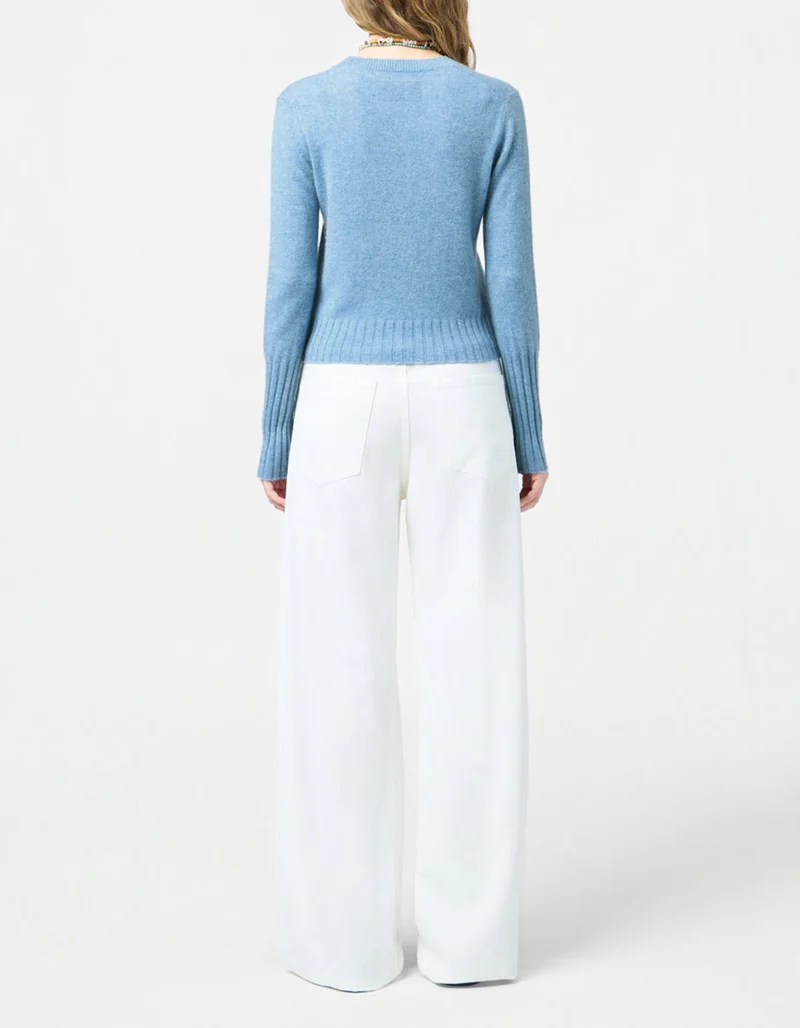 Feinstrick-Kaschmir-Pullover Shrunken