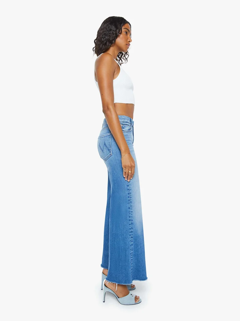 Wide-Leg Jeans The Roller Fray