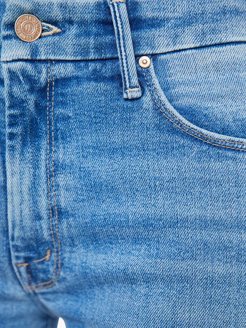 Wide-Leg Jeans The Roller Fray