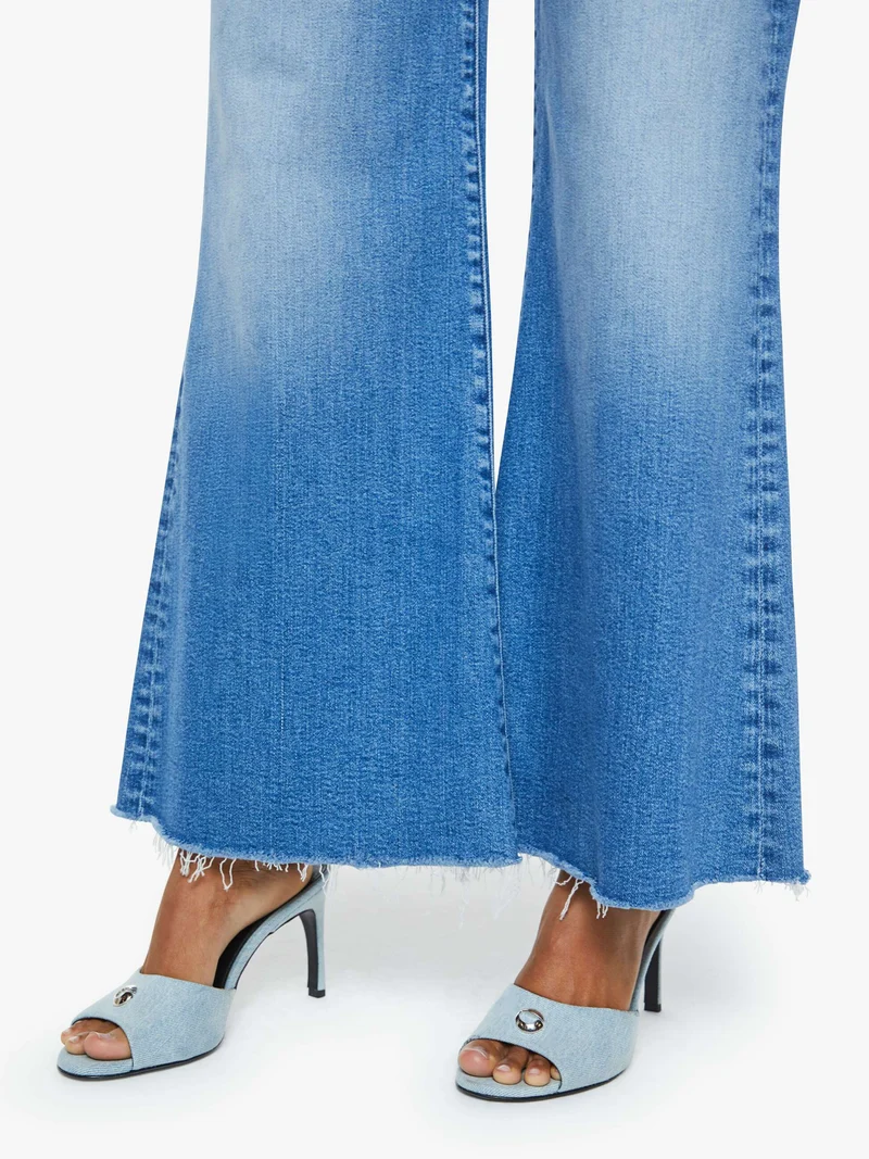 Wide-Leg Jeans The Roller Fray