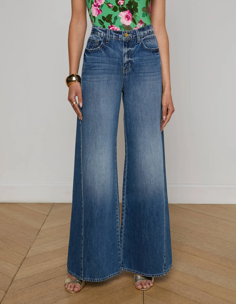 Wide-Leg Jeans Beau