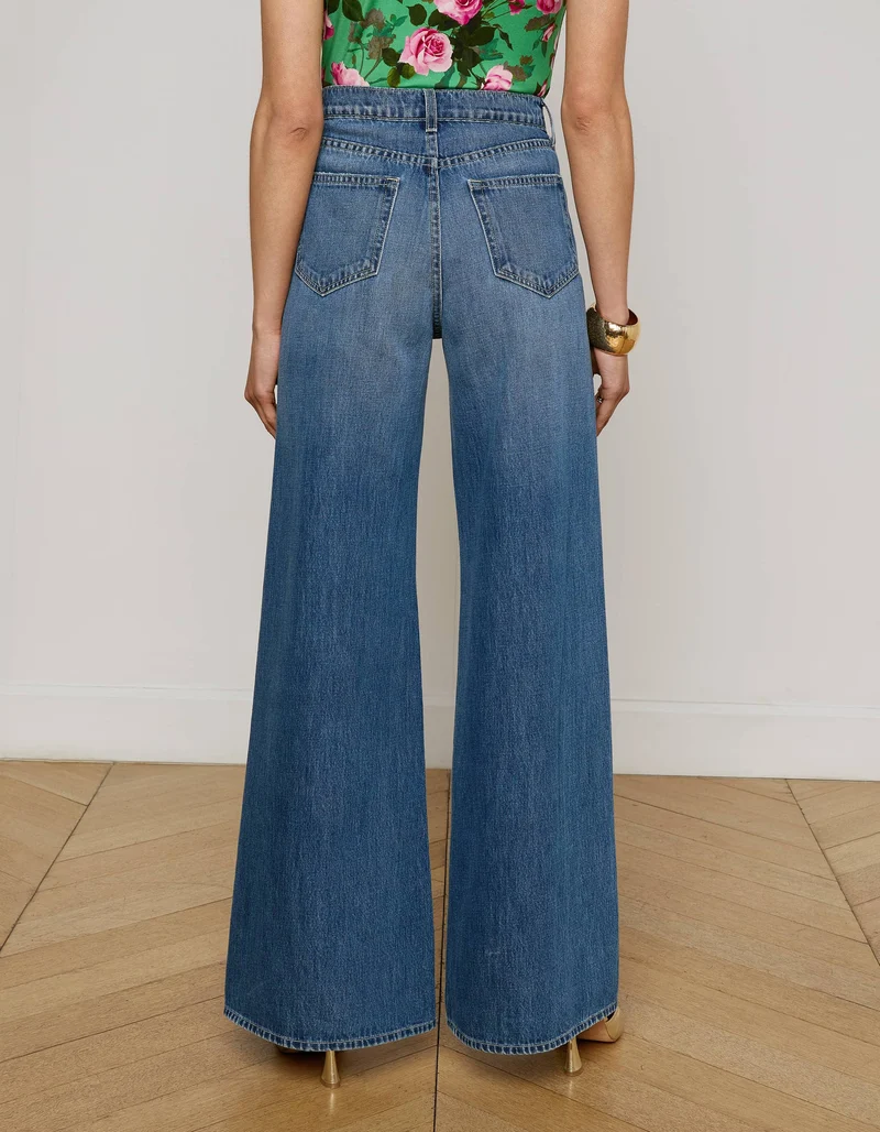 Wide-Leg Jeans Beau