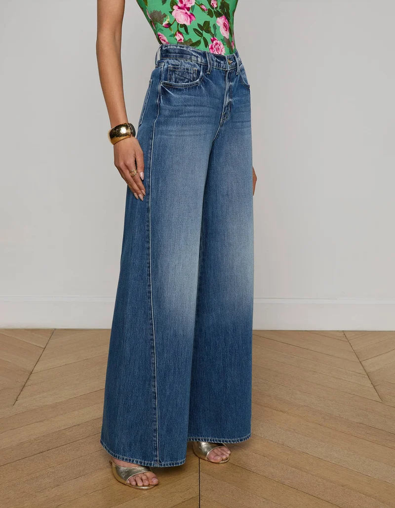 Wide-Leg Jeans Beau