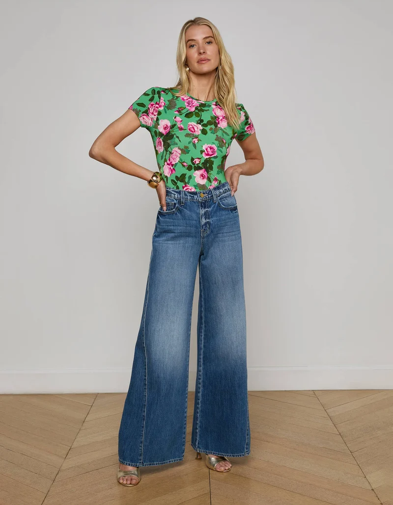 Wide-Leg Jeans Beau