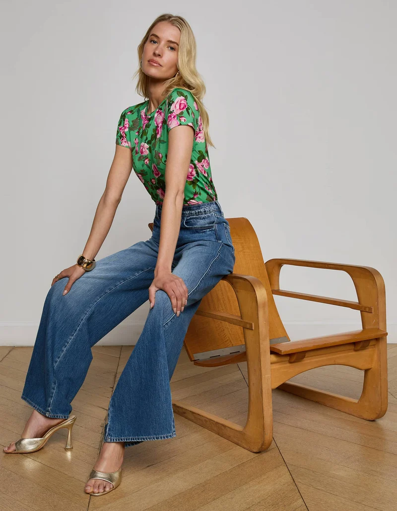Wide-Leg Jeans Beau