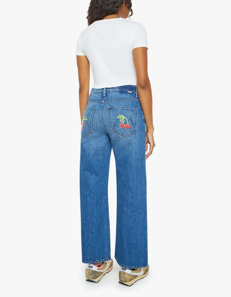 Cropped Wide-Leg Jeans The Dogder Ankle