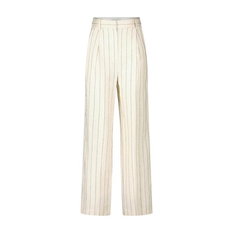 Luftige High Waist Stoffhose