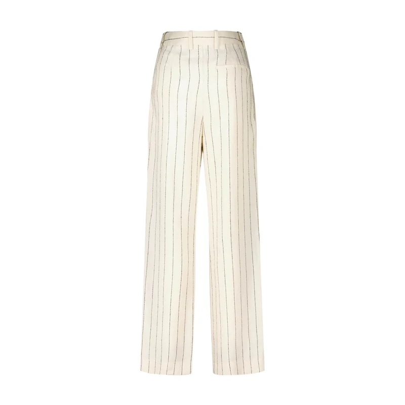 Luftige High Waist Stoffhose