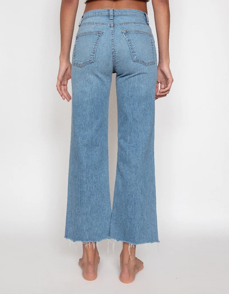 Cropped Wide-Leg Jeans