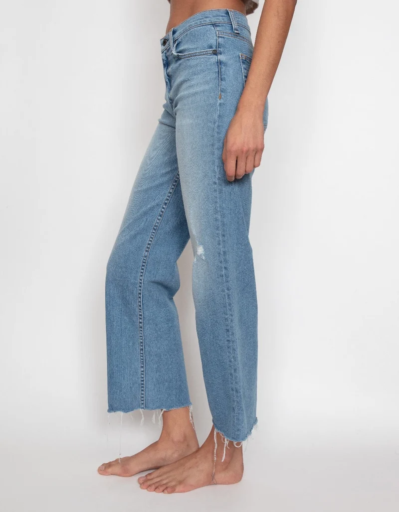 Cropped Wide-Leg Jeans
