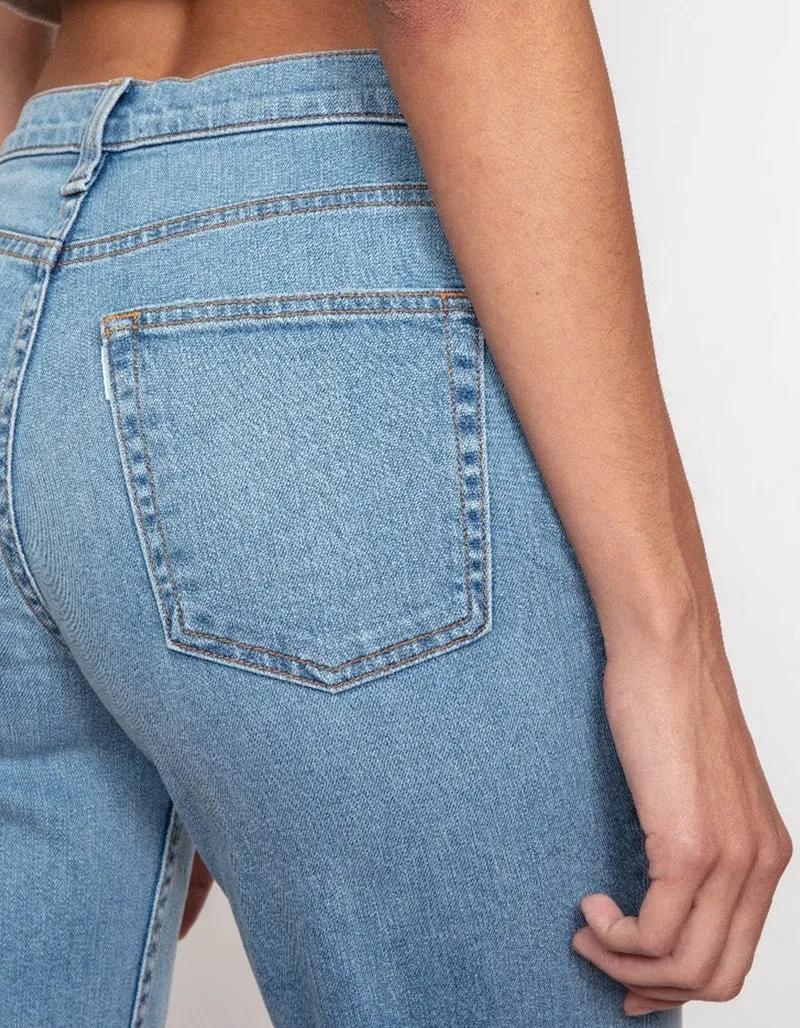 Cropped Wide-Leg Jeans