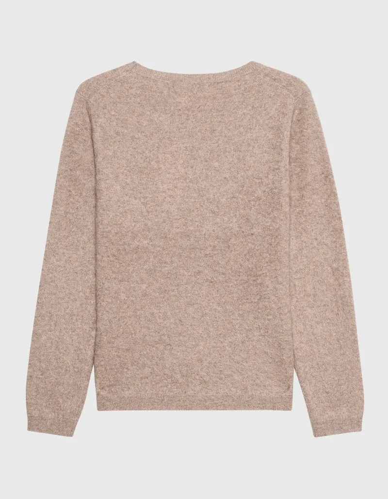 Fuzzy Kaschmir-Pullover Kairo