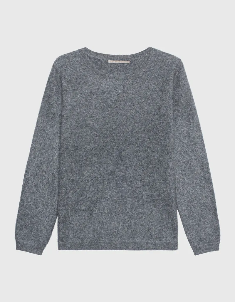 Fuzzy Kaschmir-Pullover Kairo