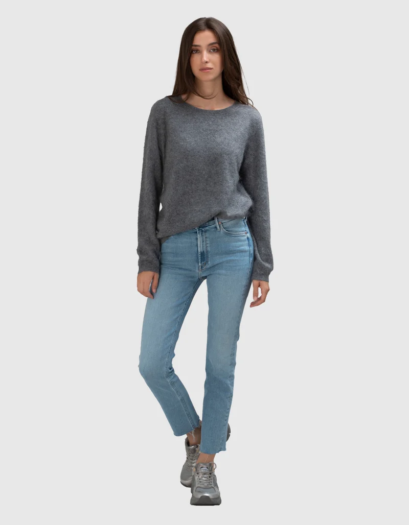 Fuzzy Kaschmir-Pullover Kairo