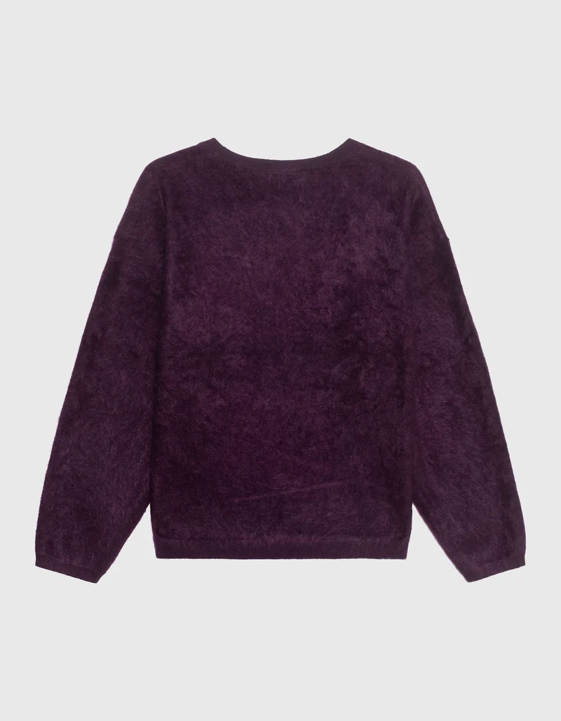 Oversize Fuzzy Kaschmir-Pullover Alexandria