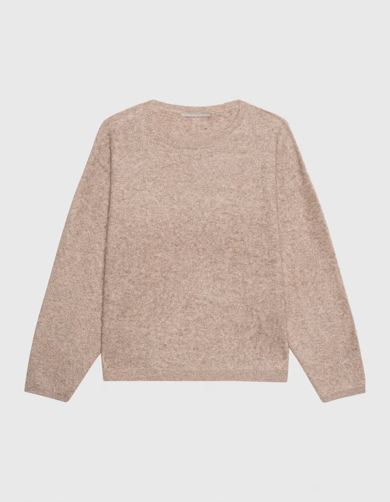 Oversize Fuzzy Kaschmir-Pullover Alexandria