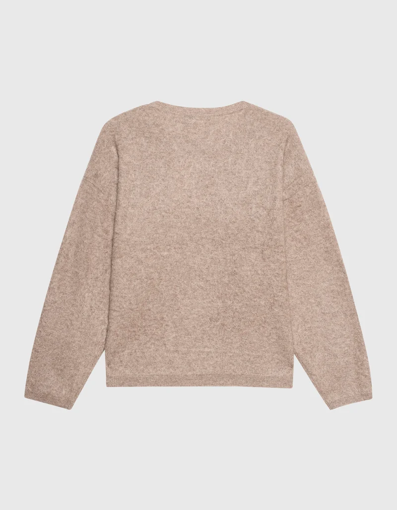 Oversize Fuzzy Kaschmir-Pullover Alexandria