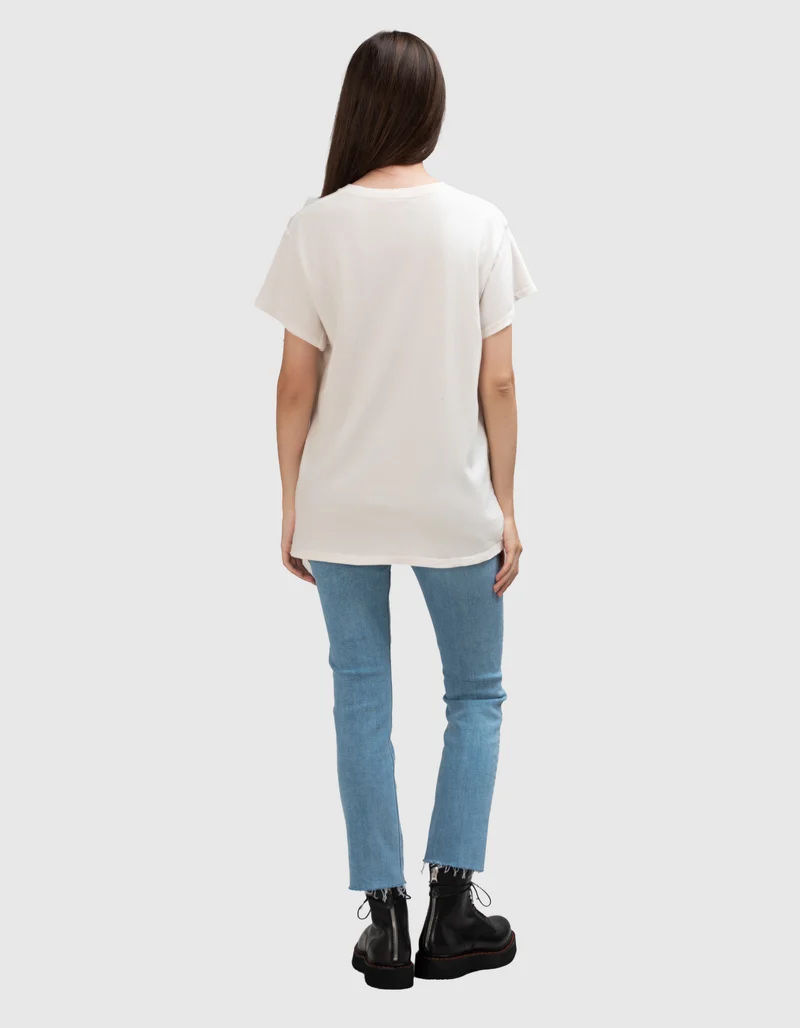 Bedrucktes Oversize T-Shirt Ramones