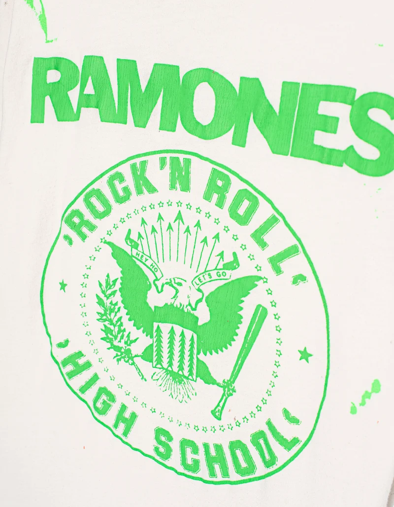 Bedrucktes Oversize T-Shirt Ramones