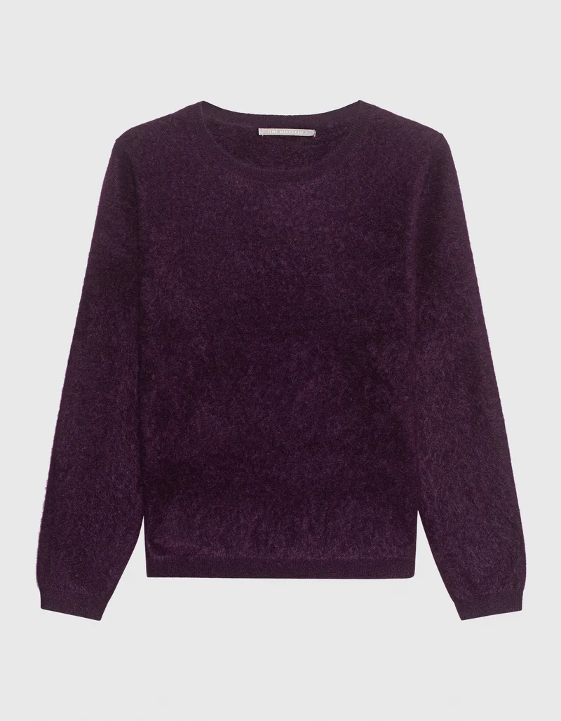 Fuzzy Kaschmir-Pullover Kairo
