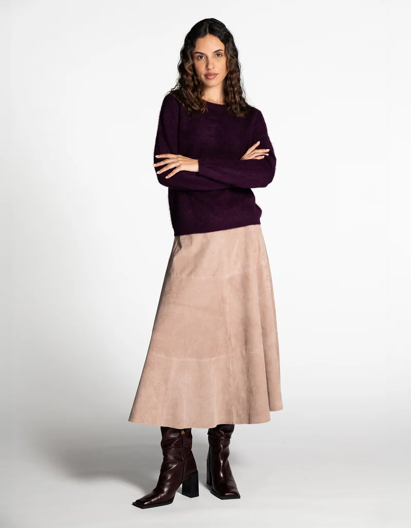 Fuzzy Kaschmir-Pullover Kairo
