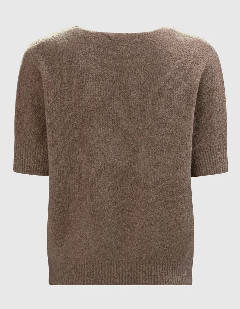 Kurzarm-Kaschmir-Mix Pullover München