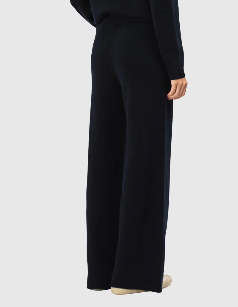 Wide-Leg Kaschmir-Hose