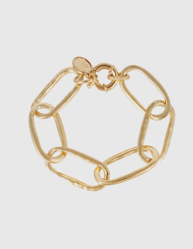 Vergoldetes Gliederarmband