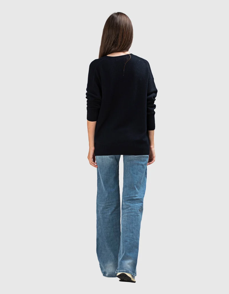 Washed-Out Flared-Leg Jeans Mija