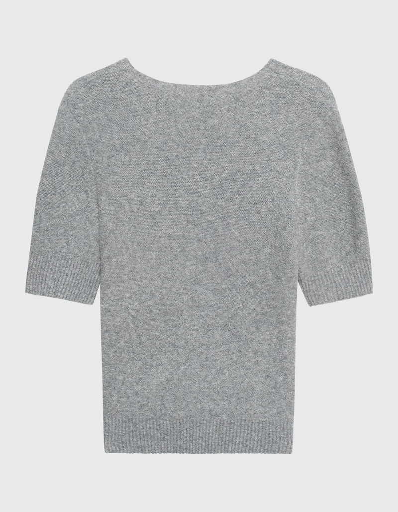 Kurzarm-Kaschmir-Mix Pullover München