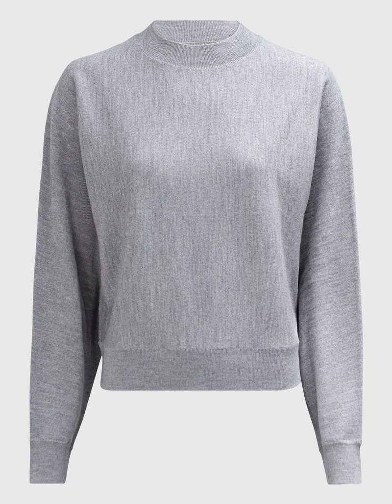 Feinstrick-Pullover aus Merinowolle