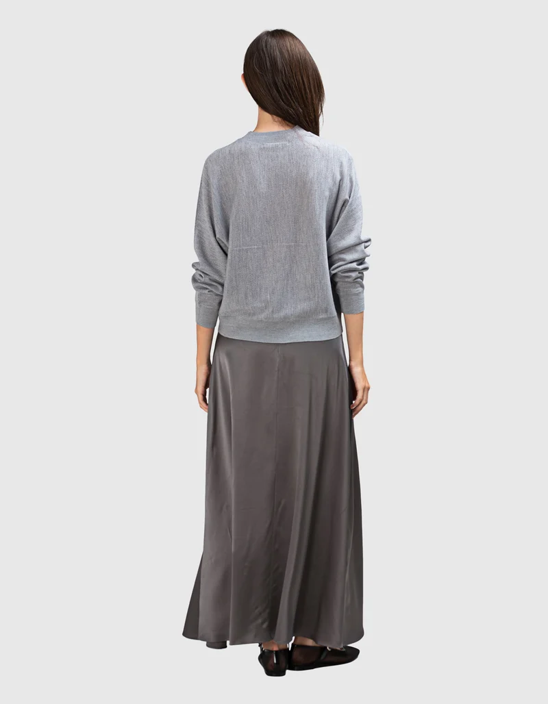 Feinstrick-Pullover aus Merinowolle