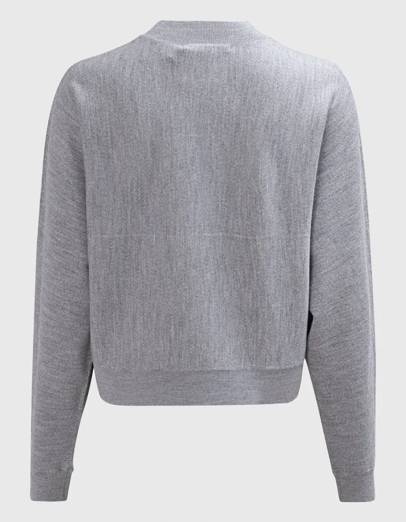 Feinstrick-Pullover aus Merinowolle