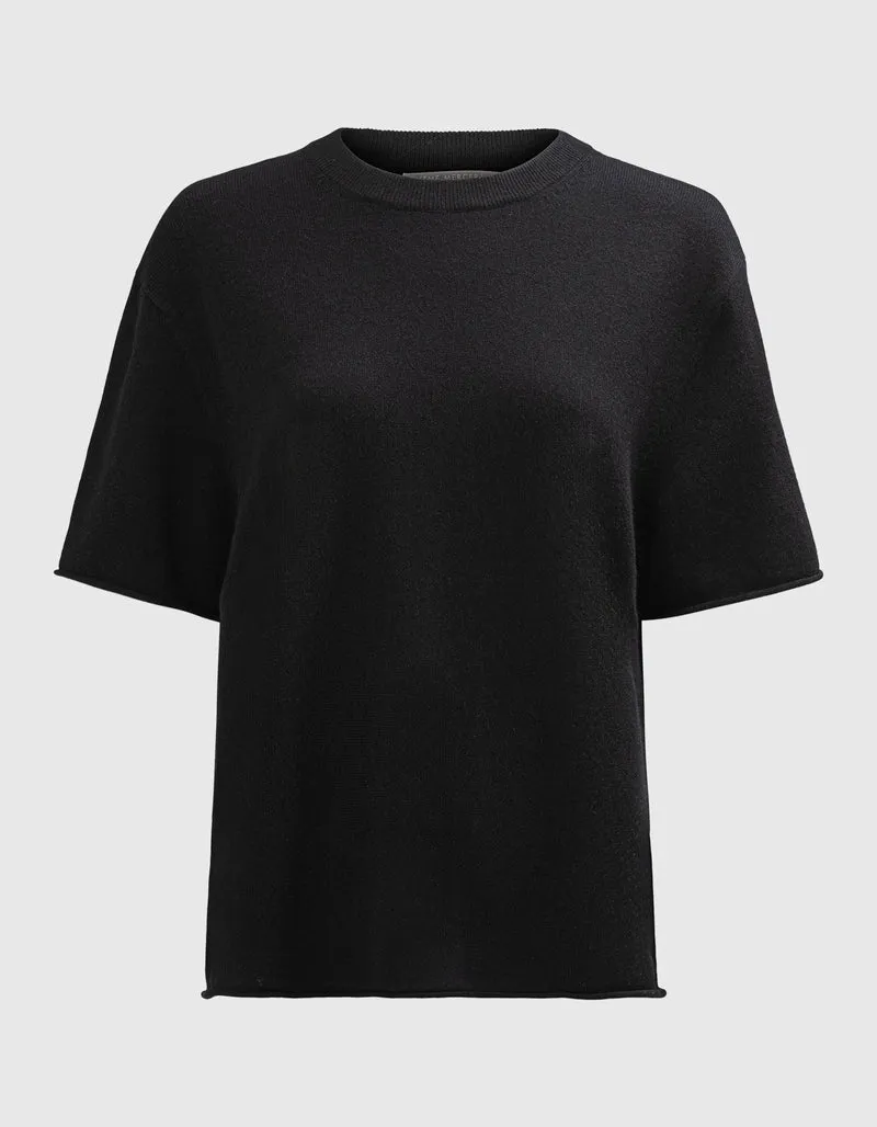 Kurzarm Kaschmir-Pullover Bolton