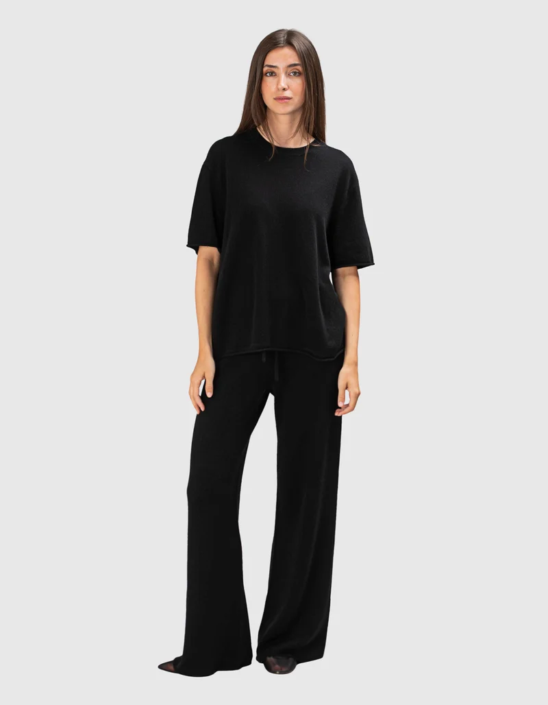 Kurzarm Kaschmir-Pullover Bolton