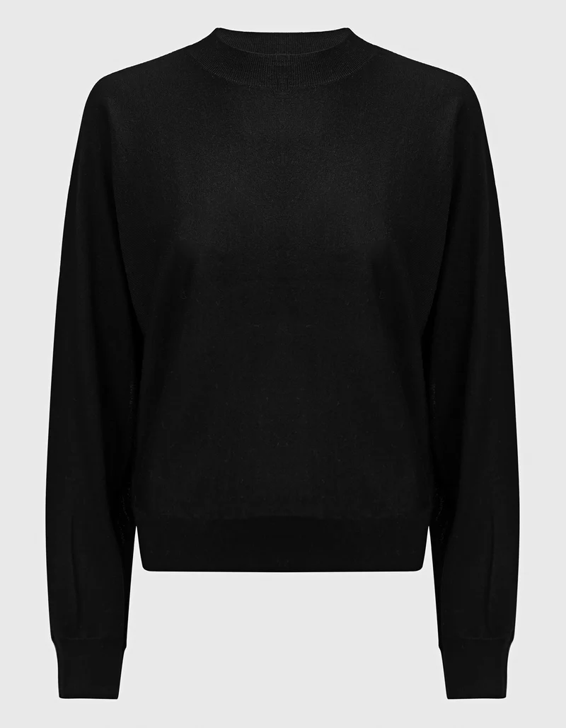 Feinstrick-Pullover aus Merinowolle