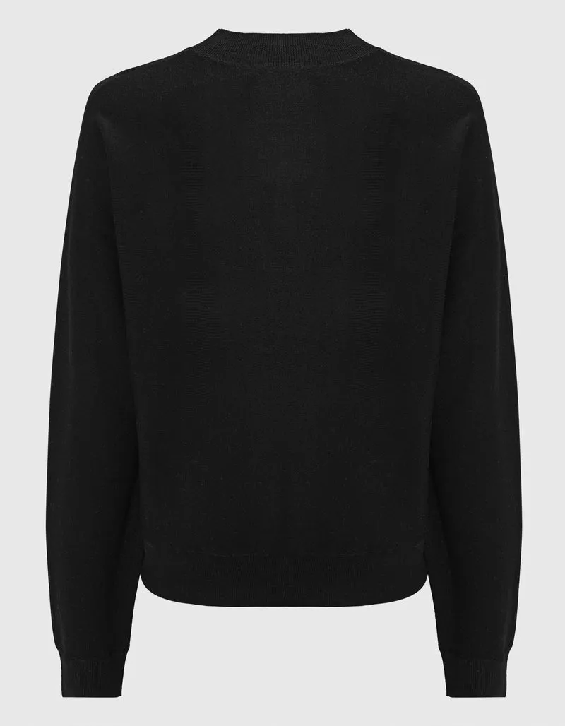 Feinstrick-Pullover aus Merinowolle