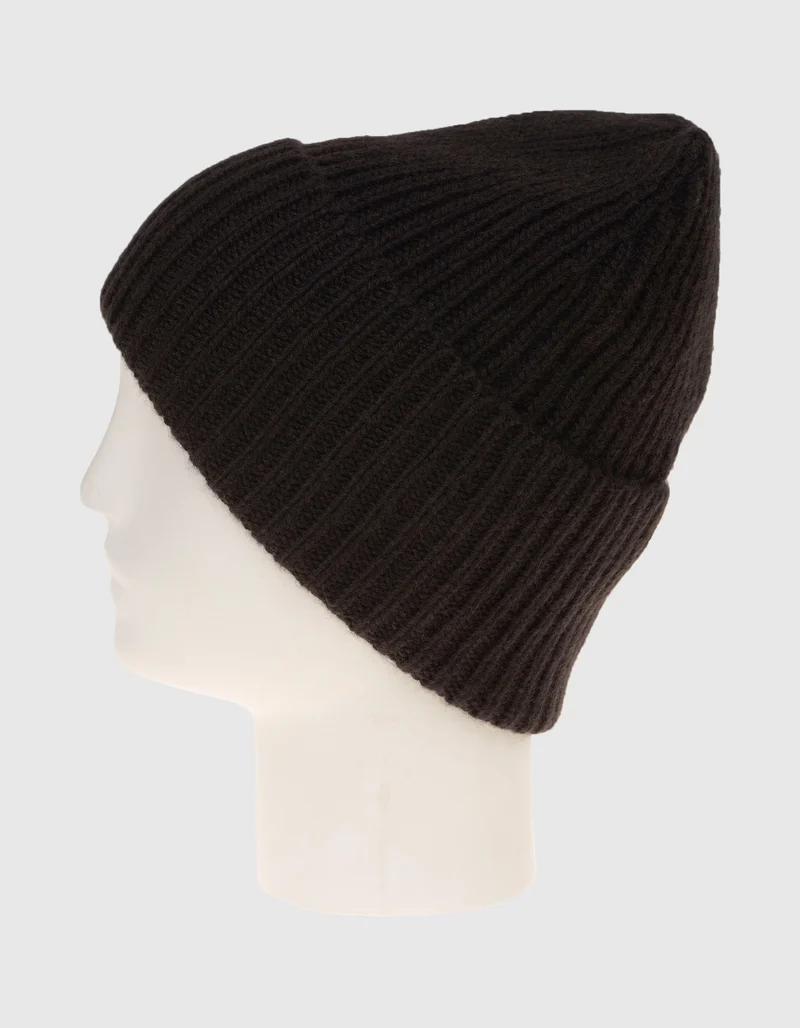 Kaschmir-Rippstrick-Beanie Evansville