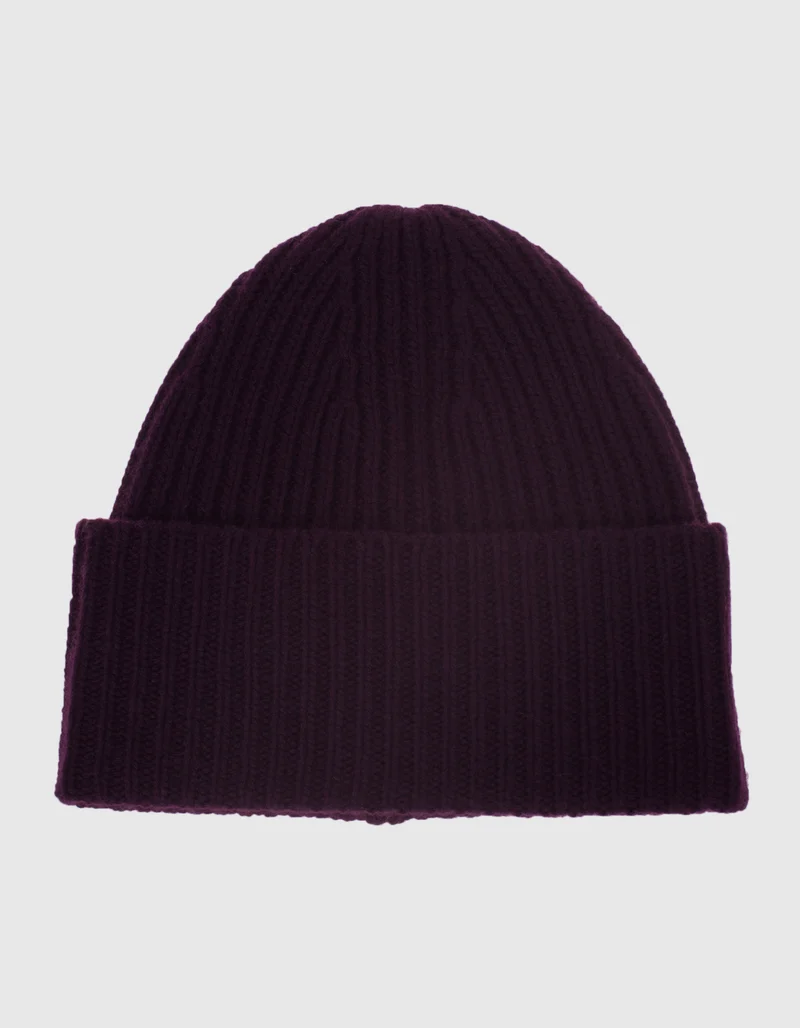 Kaschmir-Rippstrick-Beanie Evansville