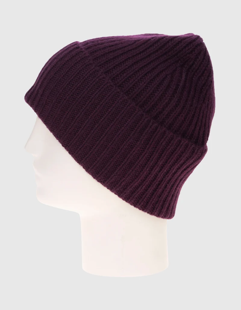 Kaschmir-Rippstrick-Beanie Evansville