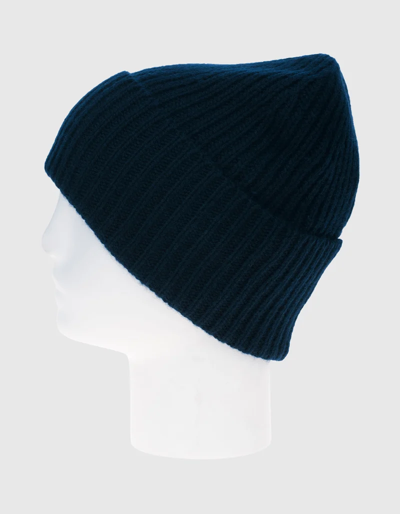 Kaschmir-Rippstrick-Beanie Evansville