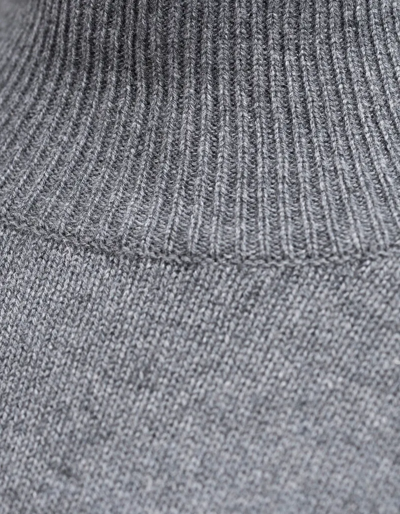 Oversize Kaschmir-Rollkragen-Pullover Lugano