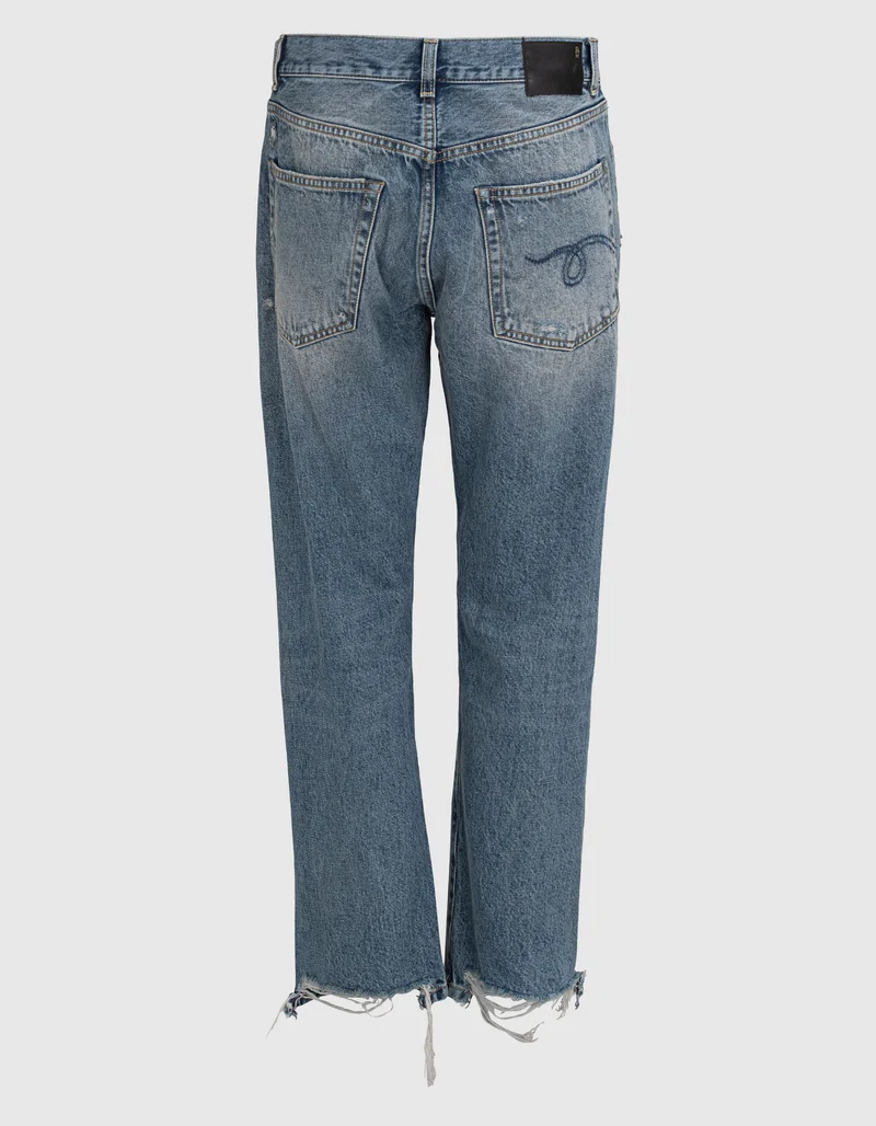 Destroyed Boyfriend Jeans Jean Bain