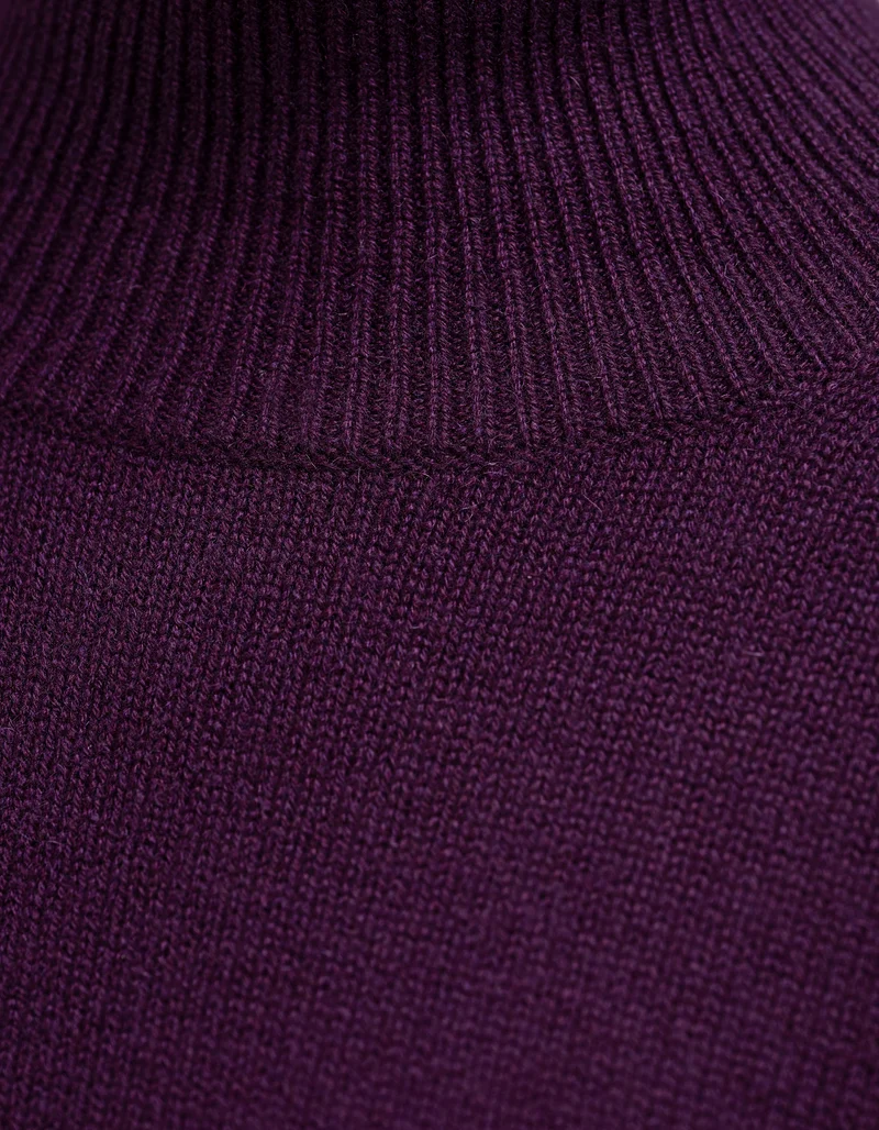 Oversize Kaschmir-Rollkragen-Pullover Lugano