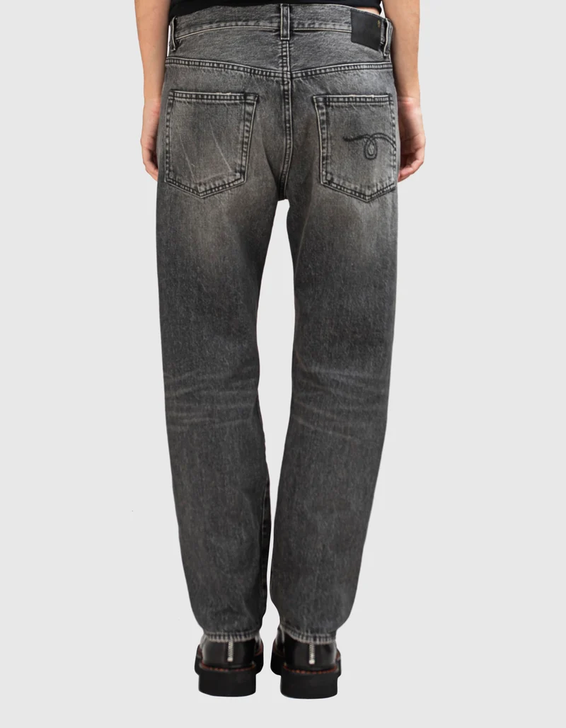 Washed-Out Boyfriend Jeans