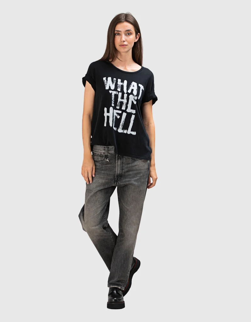 Washed-Out Boyfriend Jeans